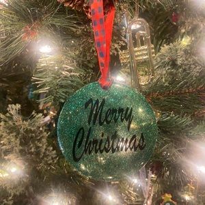 Handmade Resin Christmas Ornament